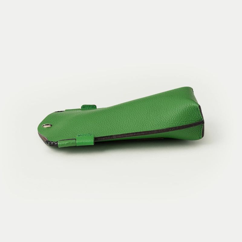 シュリンク モバイルショルダーバッグ《Shell》 - Green - | ETiAM