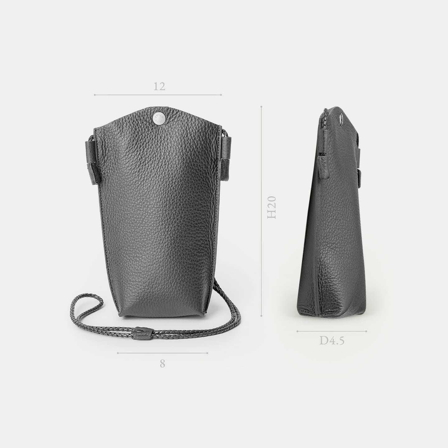 シュリンク モバイルショルダーバッグ《Shell》 - Green - | ETiAM