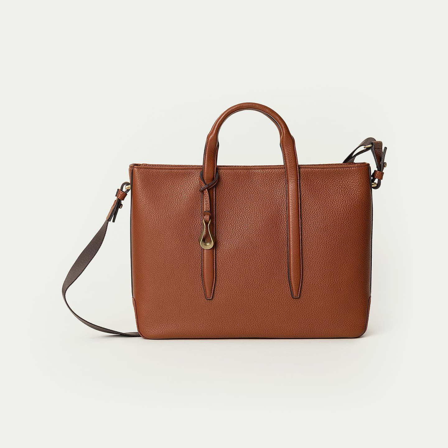 シュリンク ブリーフケース《Regal》 - Brown - | ETiAM