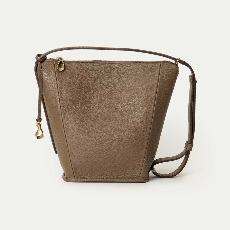 シュリンク ハンド&スリングバッグ《Buddy》 - Oak - | ETiAM