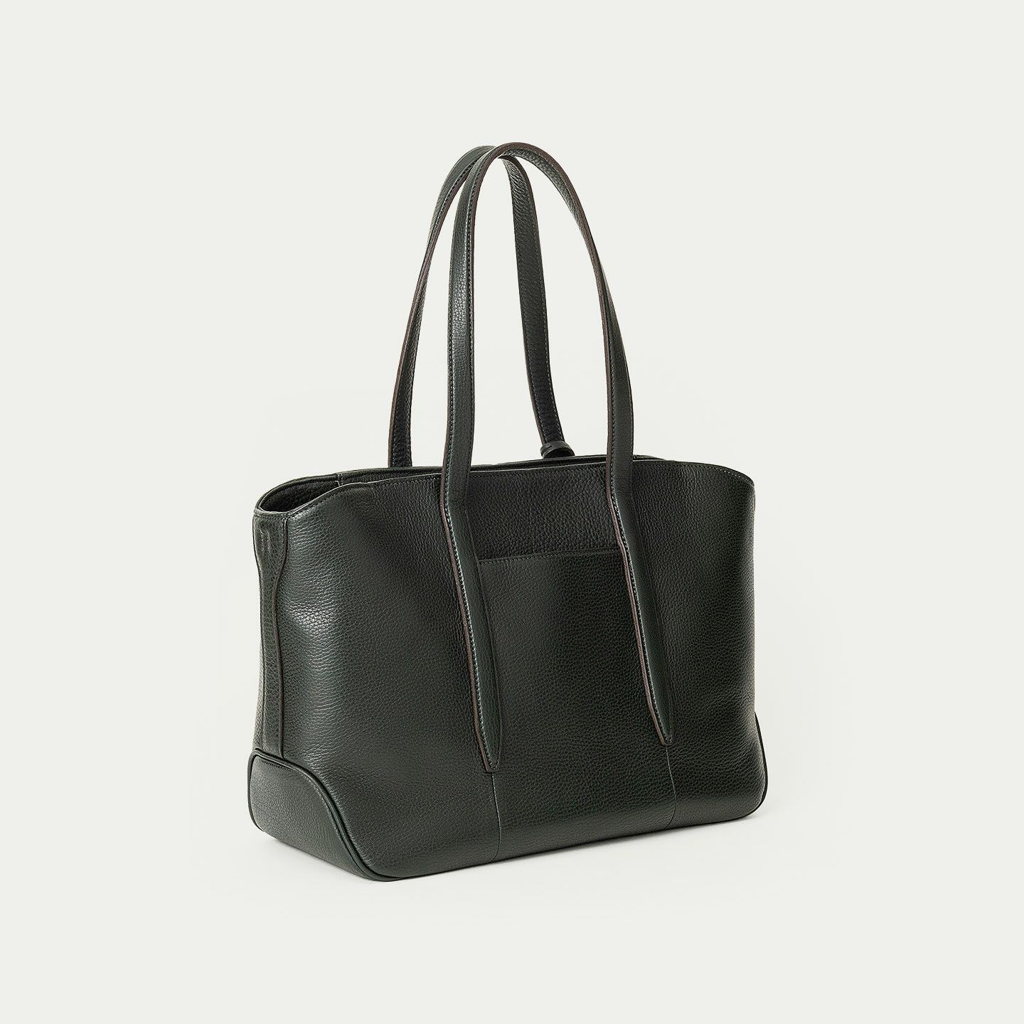 ETiAM シュリンク トートバッグ（S）　British Green シュリンク フラップトートバッグ(S)《Embrace》 - British Green
