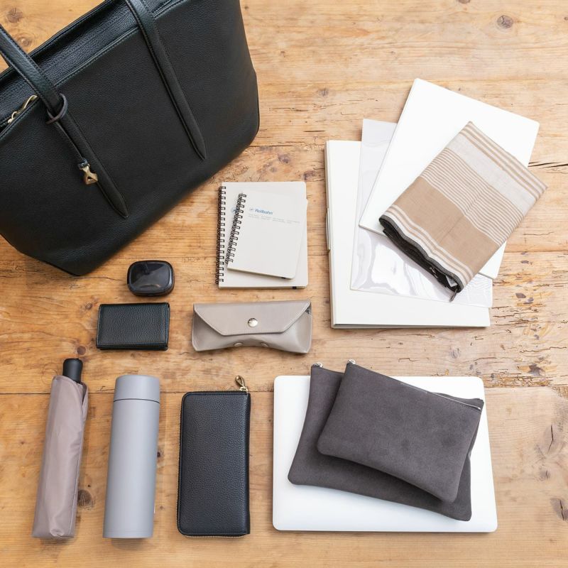 ETiAM　シュリンク ドライビングトートバッグBritish Green シュリンク サイドベルトトート 《Afford》 - British Green