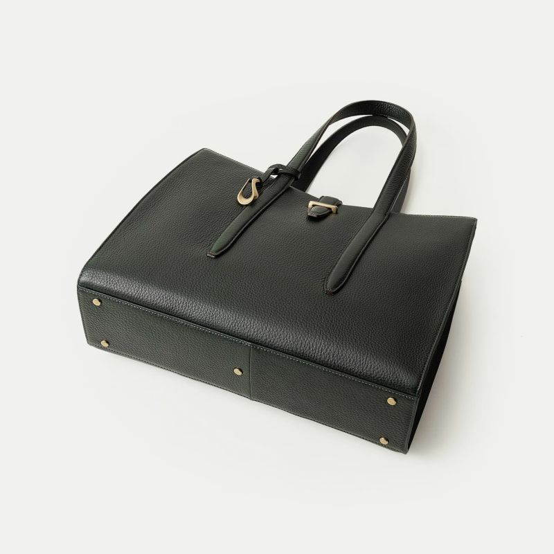 シュリンク スクエアトートバッグ《Brick》 - British Green