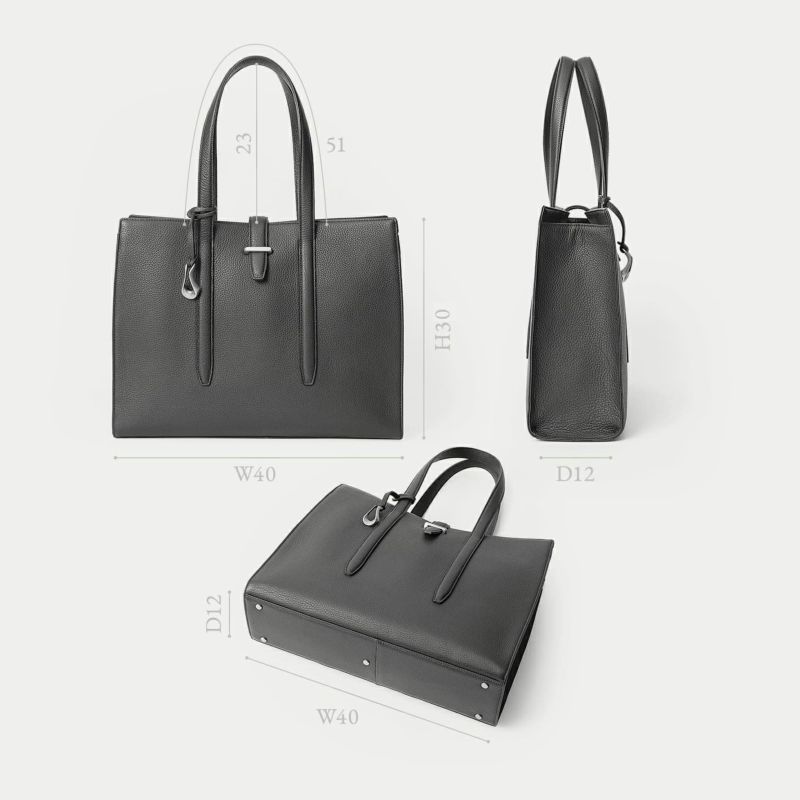 シュリンク スクエアトートバッグ《Brick》 - British Green