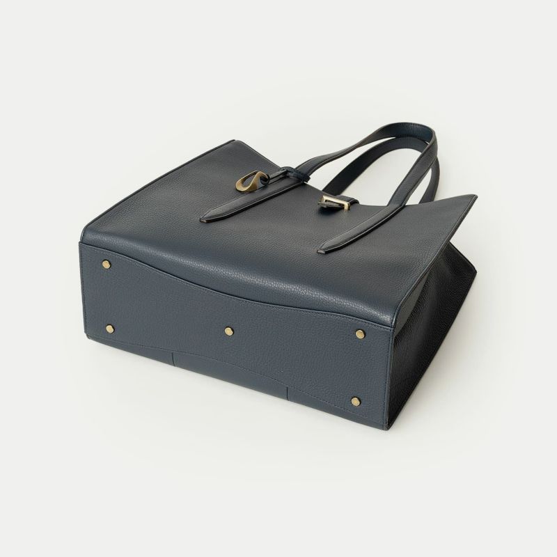 シュリンク 縦型トートバッグ《Advance》 - Dark Navy - | ETiAM シュリンク 縦型トートバッグ《Advance》 - Dark Navy - | ETiAM
