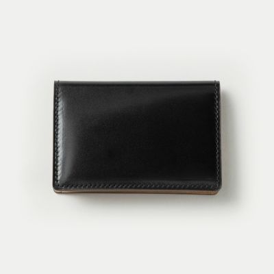 コードバン 名刺入れ - Black - | ETiAM