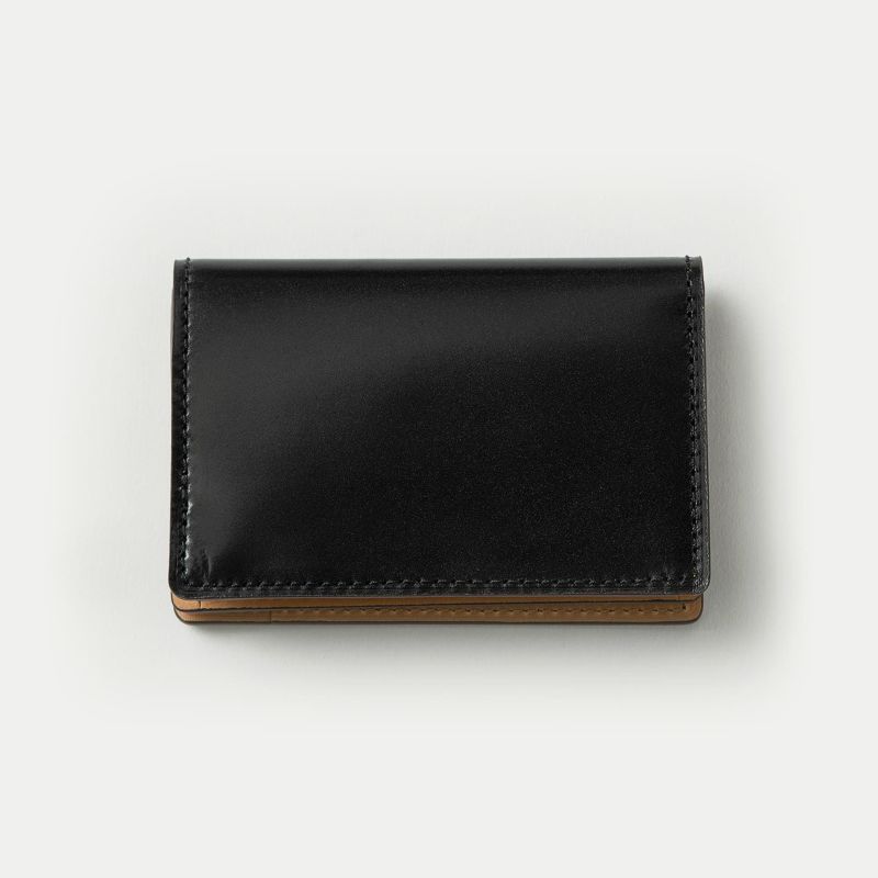 コードバン 名刺入れ - Black - | ETiAM