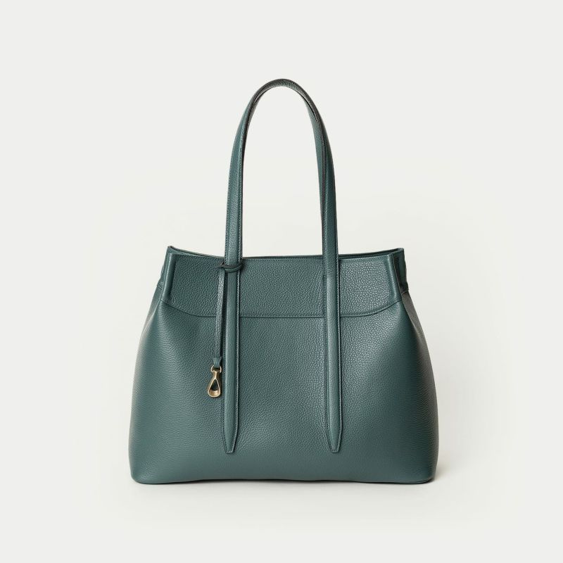 シュリンク トートバッグ《Raise》 - Green - | ETiAM