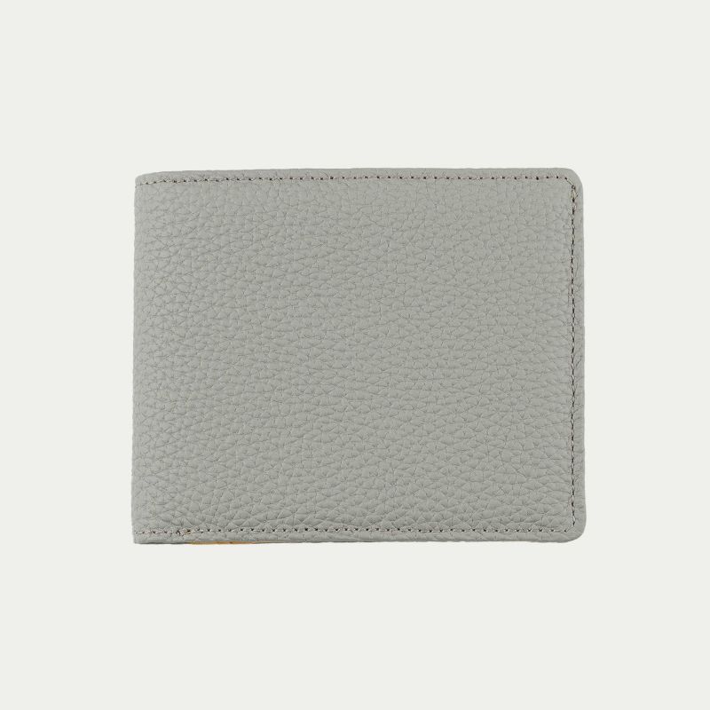 シュランケンカーフ 二つ折り財布 - Light Gray -
