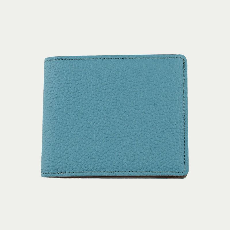 シュランケンカーフ 二つ折り財布 - Light Blue -