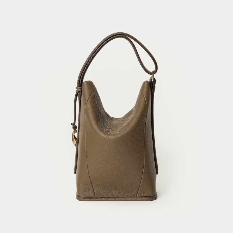 シュリンク ハンド＆バングルバッグ《Follow》 - Oak - | ETiAM