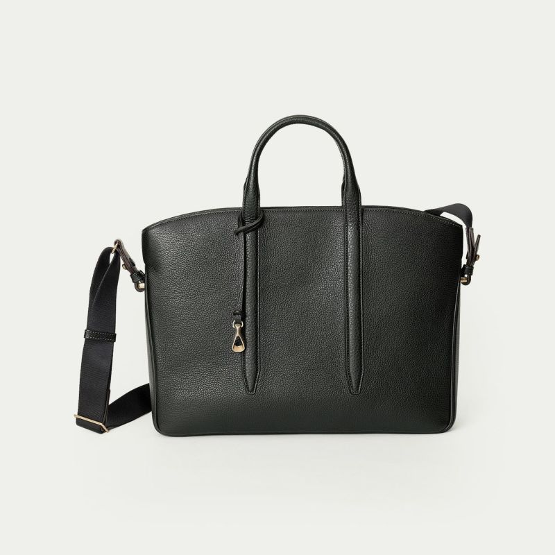 シュリンク　船底ブリーフケース　《Glide》 - British Green -