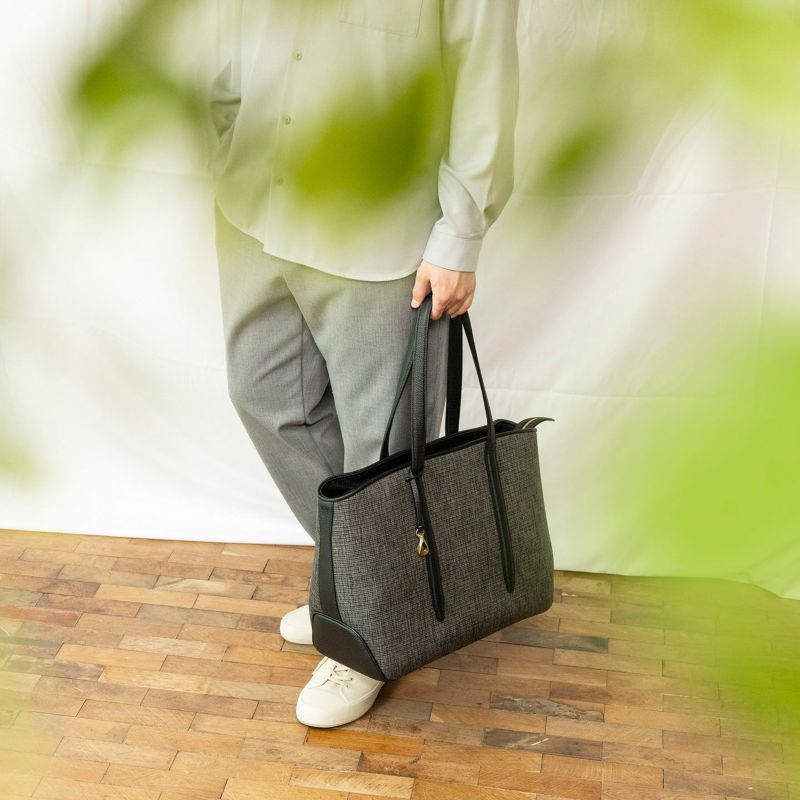 eitamページ キャンバス ファスナートートバッグ（L）“Flexi” | 大人のバッグ
