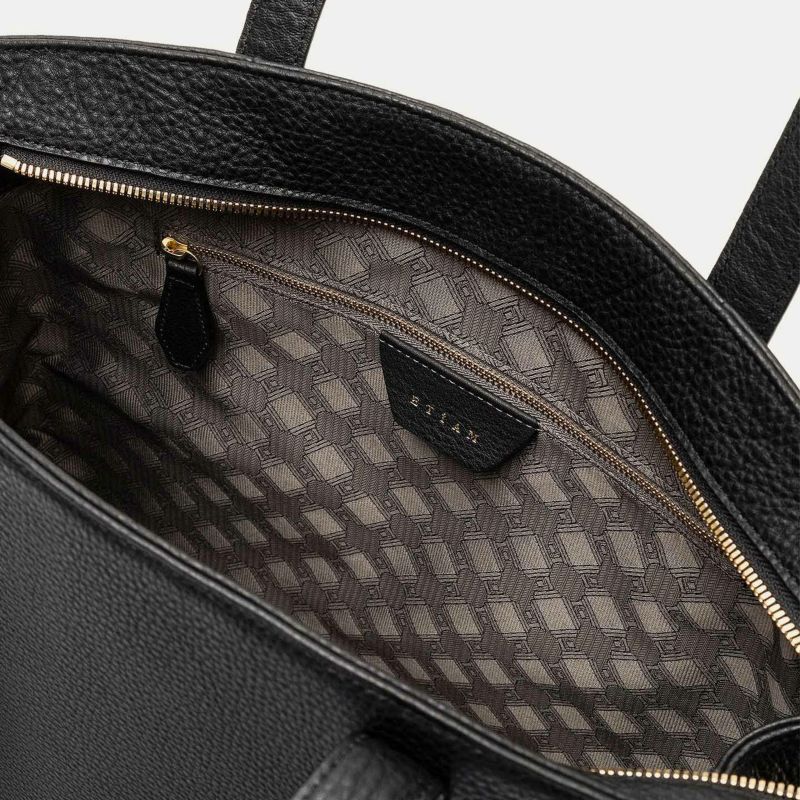 シュリンク サイドベルトトート 《Afford》 - Black - | ETiAM
