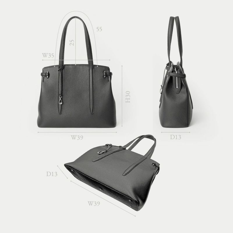 エティアム　トートバッグ キャンバス ファスナートートバッグ（L）“Flexi” | 大人のバッグ
