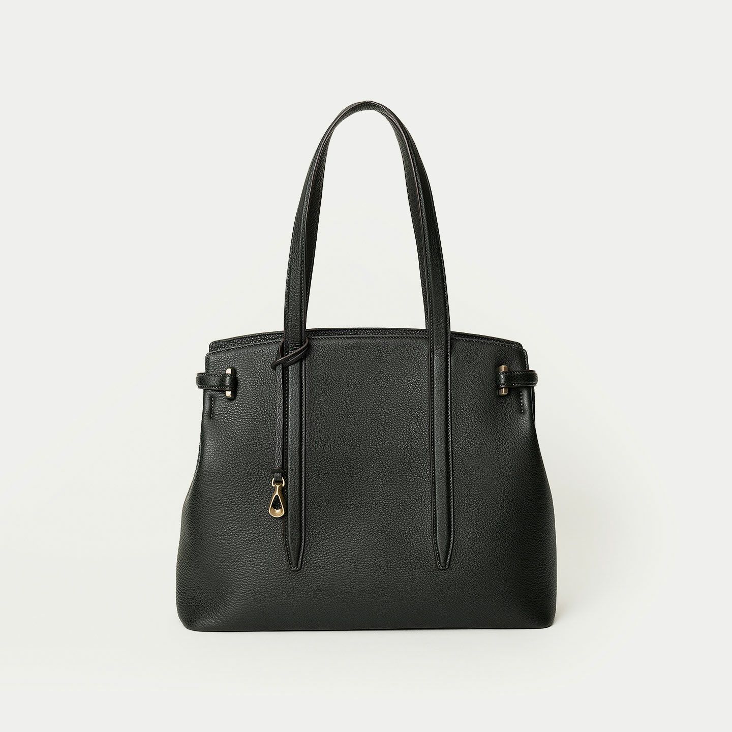 シュリンク サイドベルトトート 《Afford》 - Black - | ETiAM