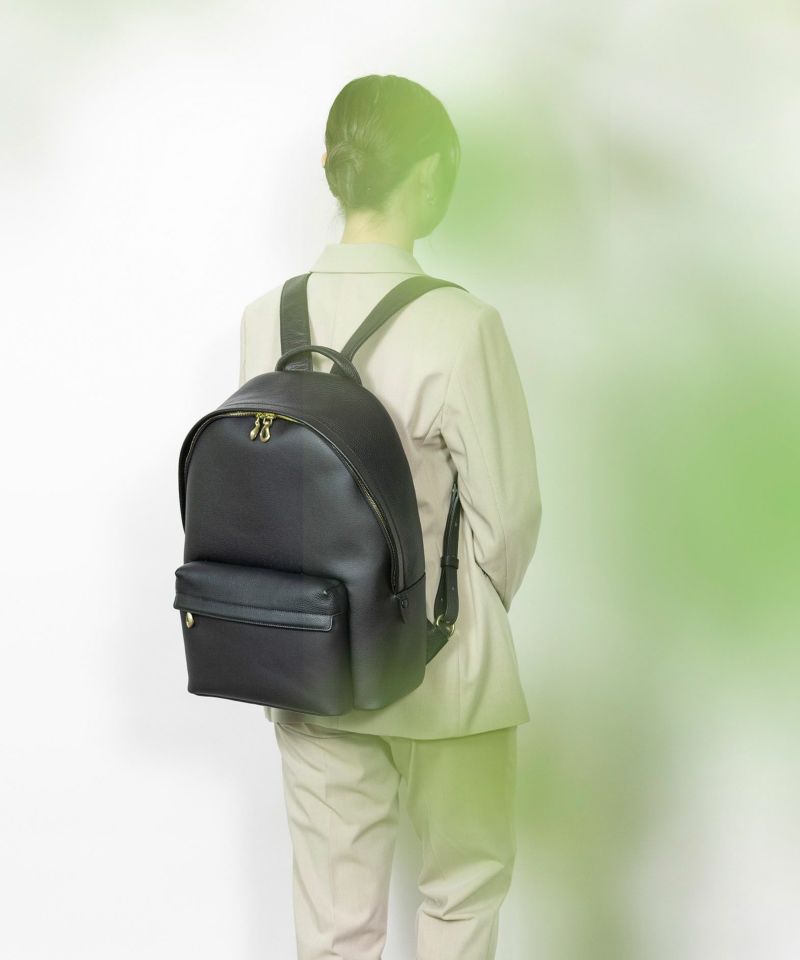 黒 レザー バックパック Manhattan Portage BLACK LABEL デイバック リュック FLEX