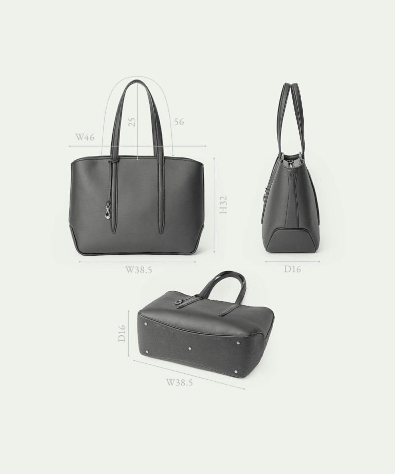 ※KY　ETIAM キャンバストートバッグ キャンバス ファスナートートバッグ（S）“Flexi” | 大人のバッグ
