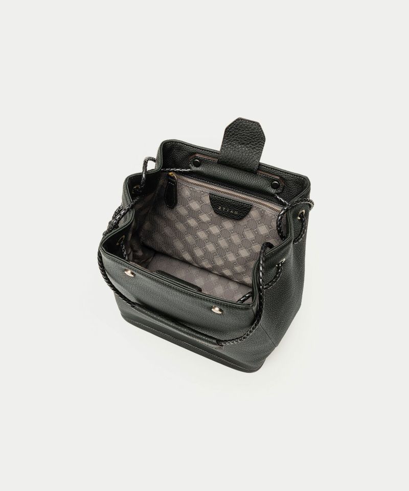 定5.5万 Cinquanta チンクアンタ ムートン ドローストリングスバッグ