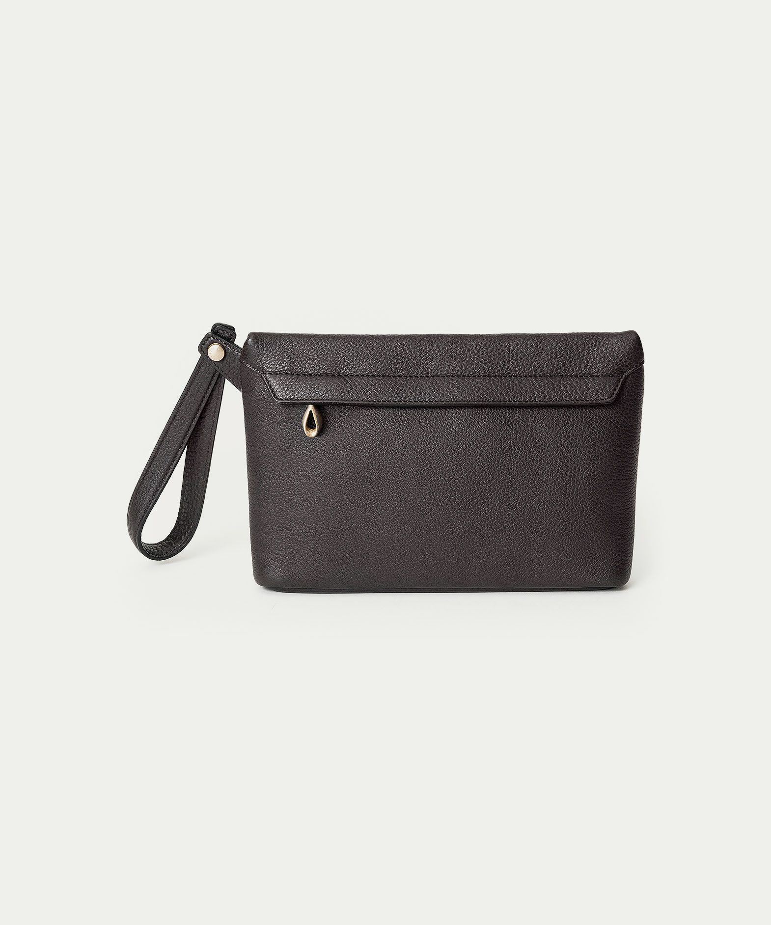 シュリンク ポーチ《Trot》 - Umber Brown -