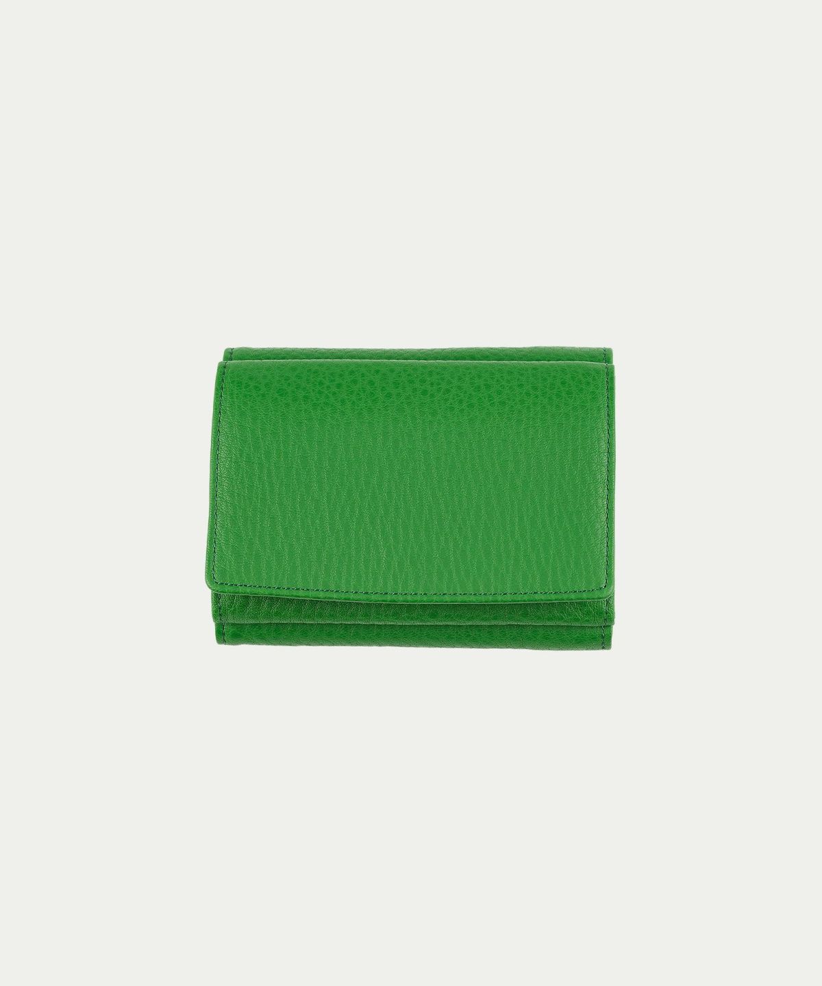 シュリンク 三つ折り財布 Ver.2 - Green -