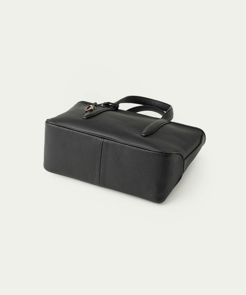 キャンバス ドライビングトートバッグ《Comfy》 - Deep Black - | ETiAM