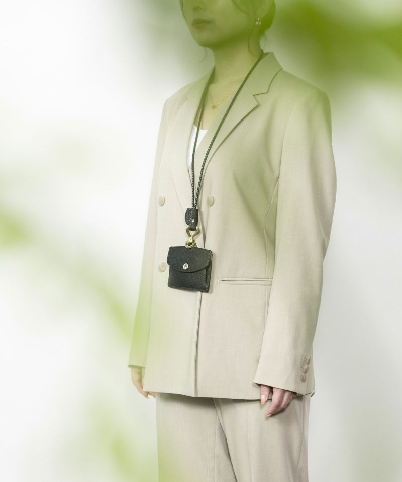 シュリンク ネックストラップ《Combi》 - Black - | ETiAM