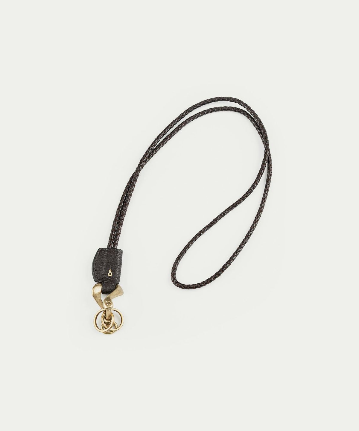 シュリンク ネックストラップ《Combi》 - Umber Brown -