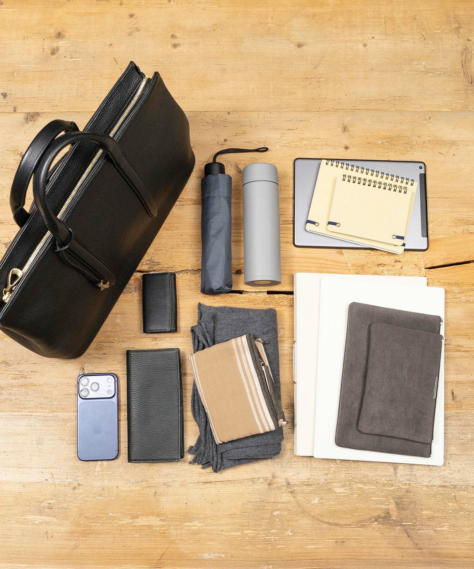 収納量の参考イメージとなります。　※Color：Black