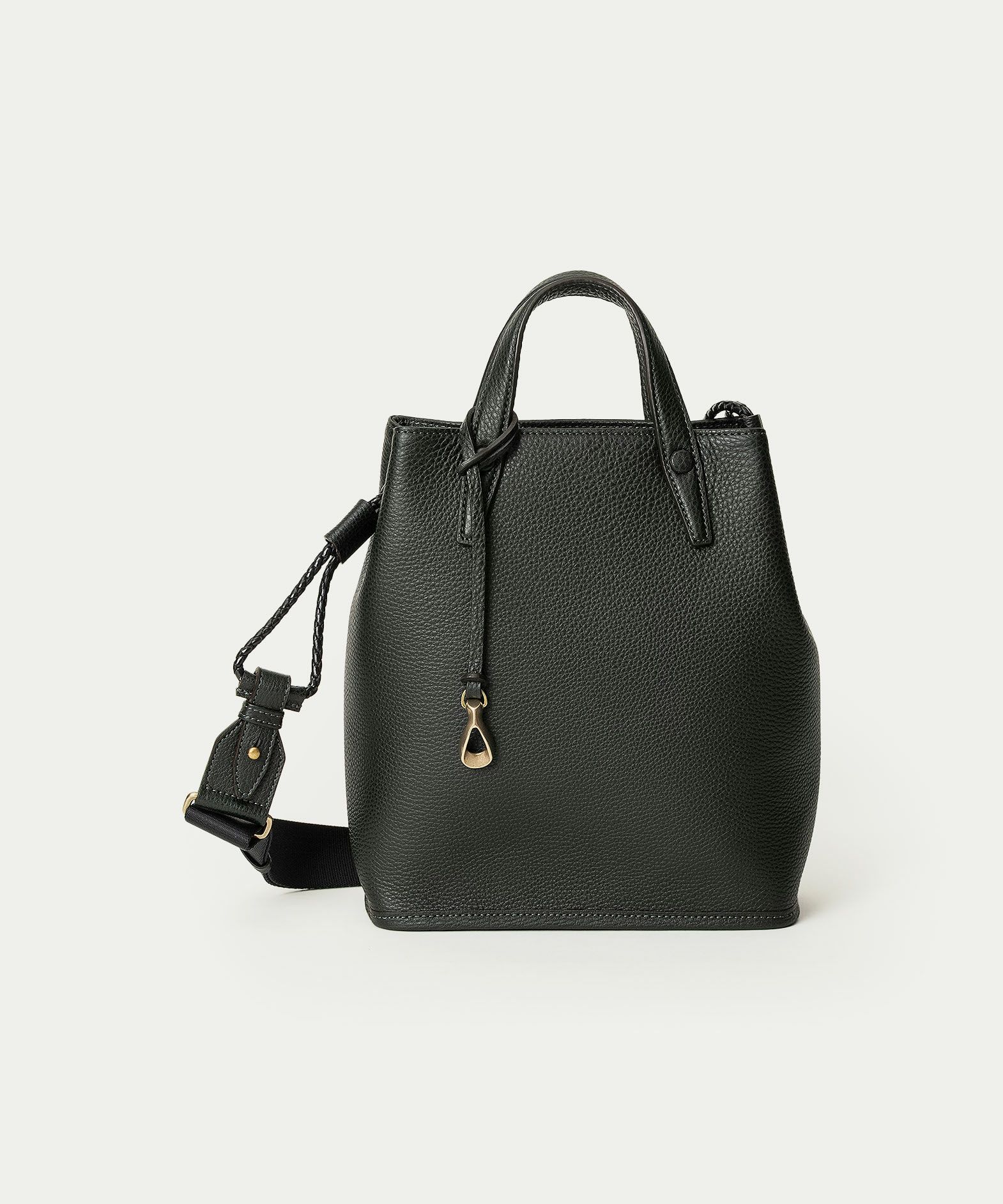 シュリンク ドローストリングショルダーバッグS 《Inflect》 - British Green -