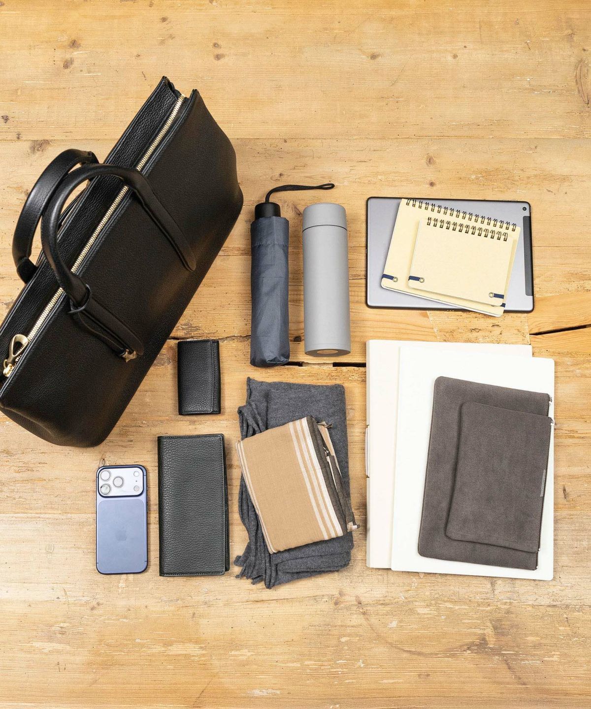 収納量の参考イメージとなります。　※Color：Black