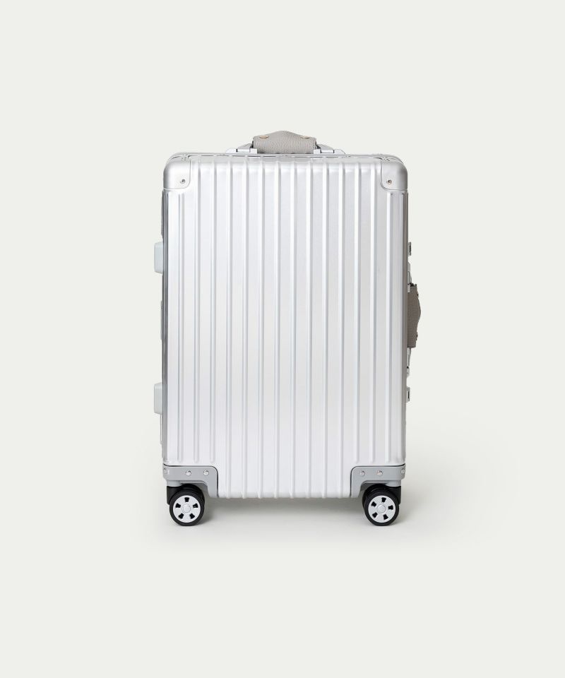 アルミニウム スーツケース（S）《Voyager》 - Silver -