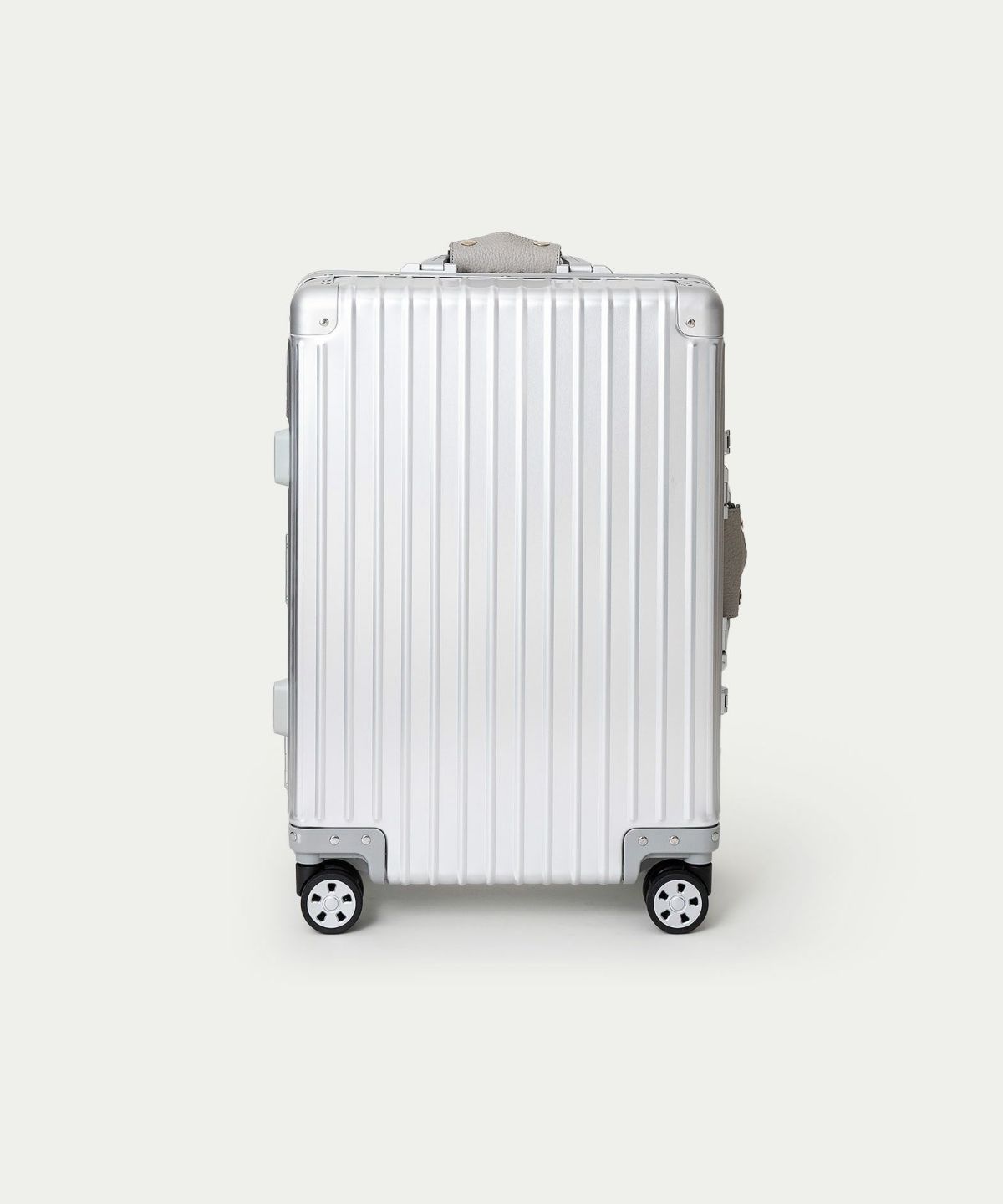 アルミニウム スーツケース（S）《Voyager》 - Silver -