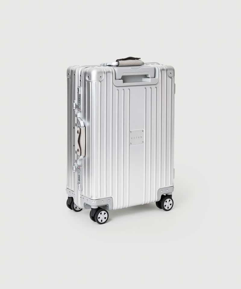 アルミニウム スーツケース（S）《Voyager》 - Silver - | ETiAM
