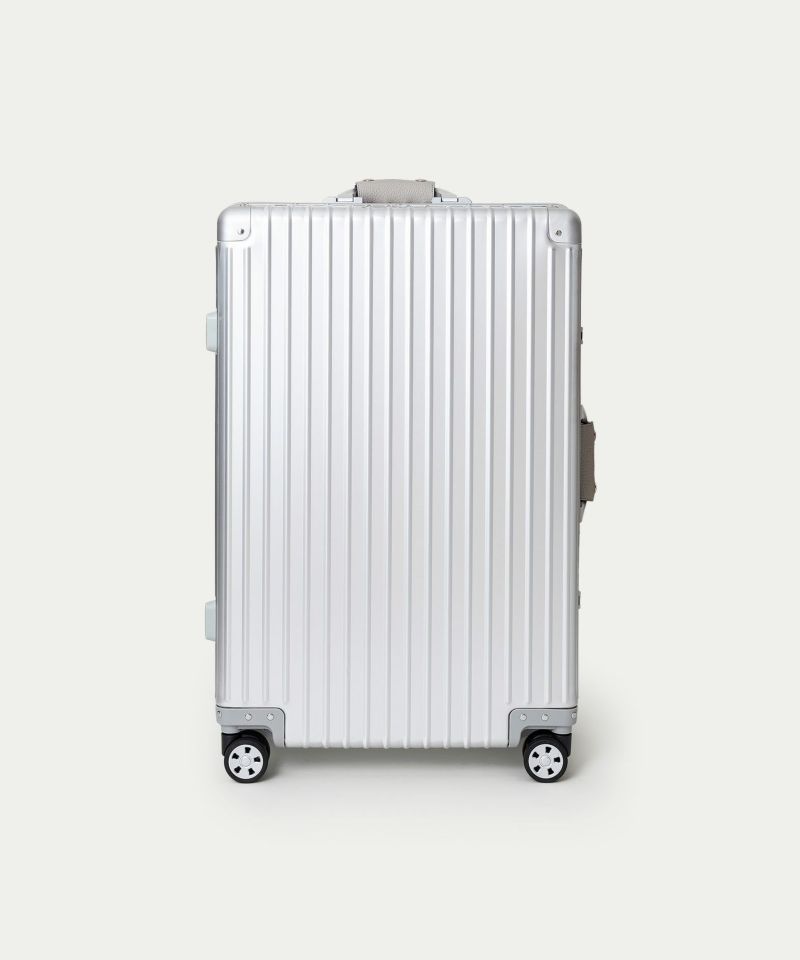 アルミニウム スーツケース（M）《Voyager》 - Silver -
