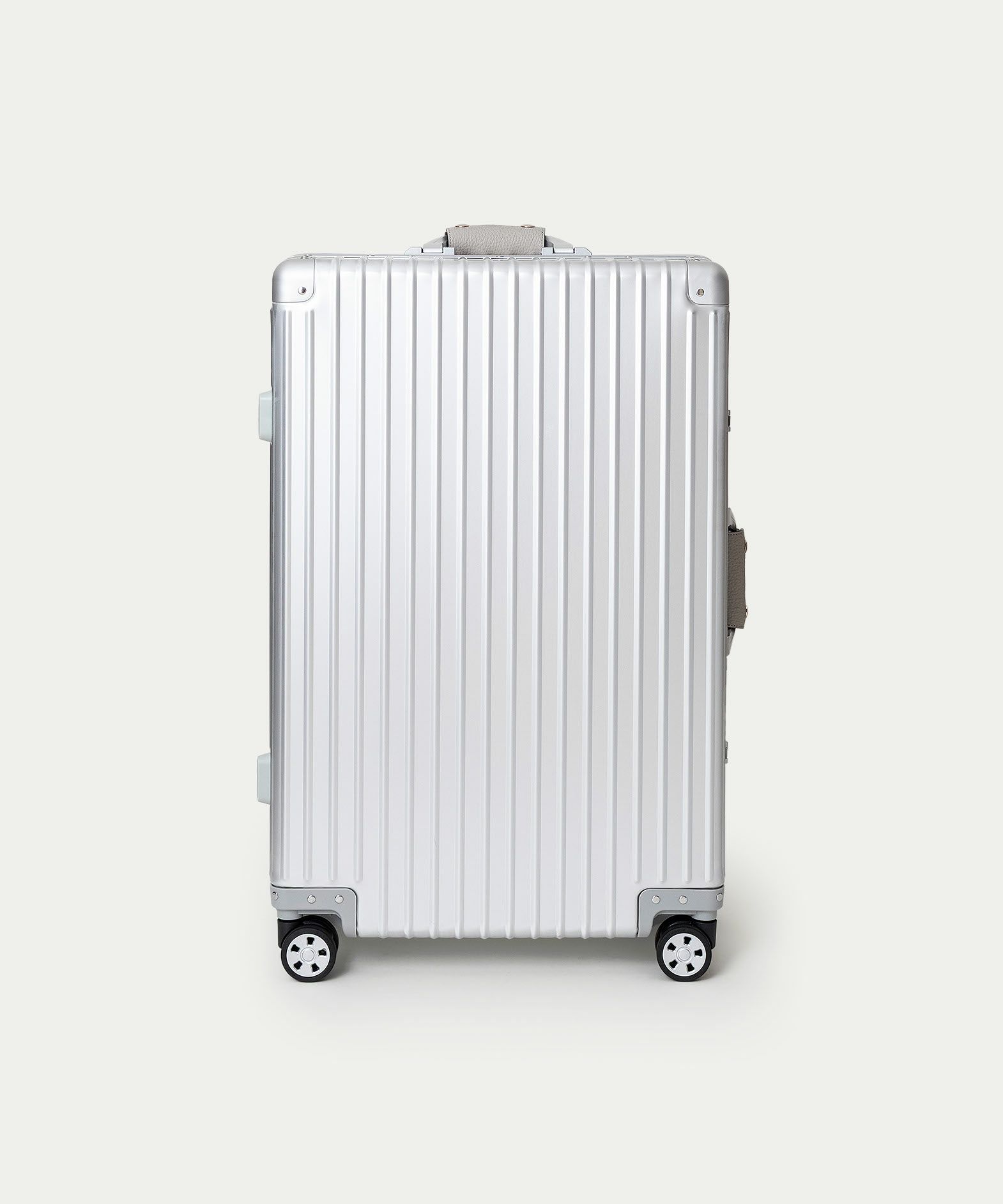 アルミニウム スーツケース（M）《Voyager》 - Silver -