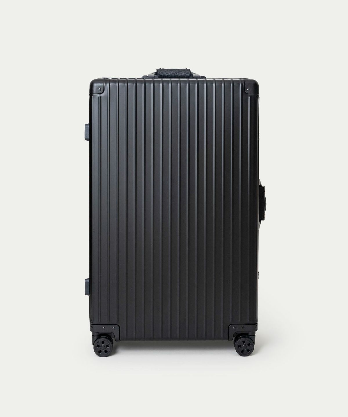 アルミニウム スーツケース（L）《Voyager》 - Black -