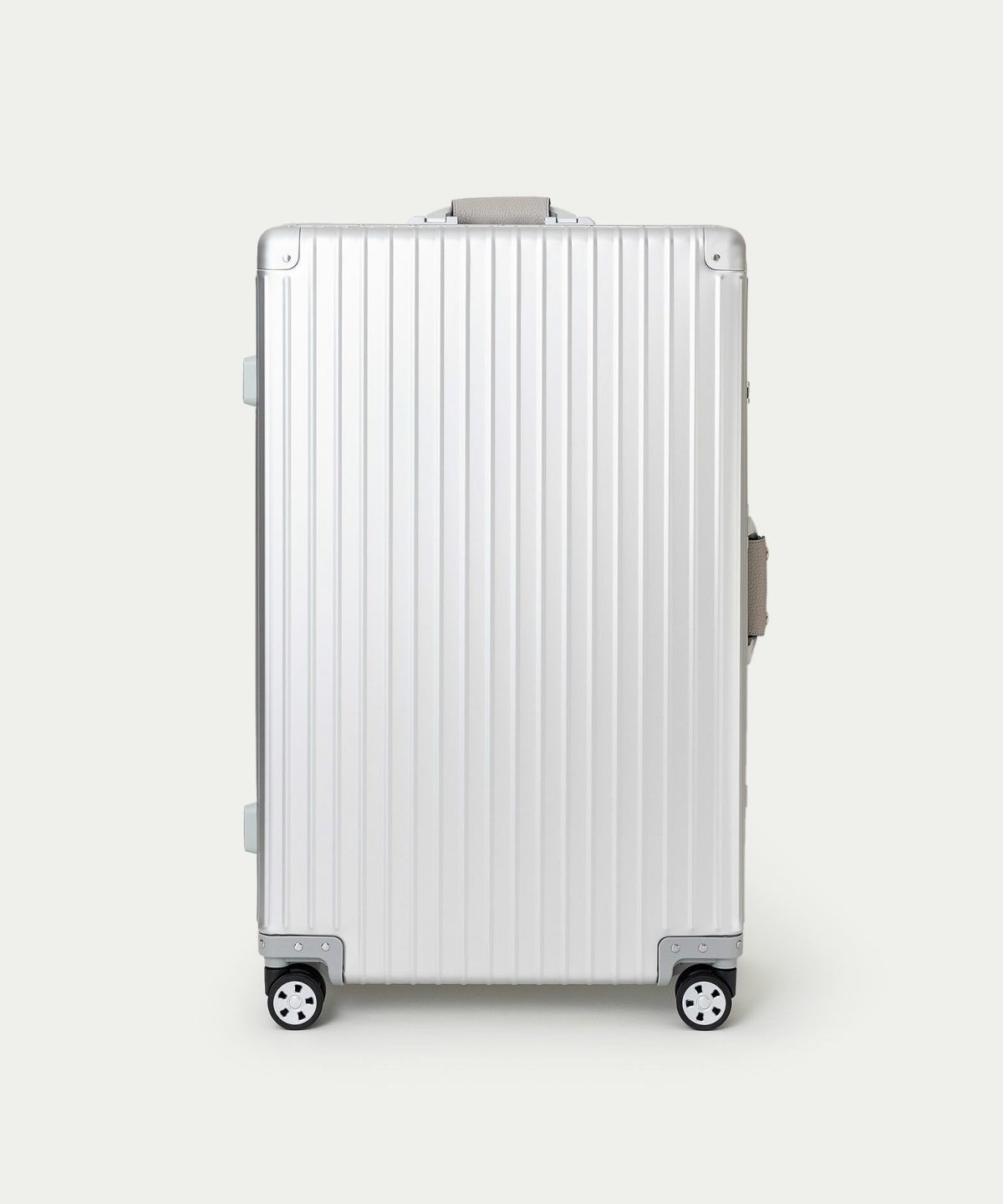 アルミニウム スーツケース（L）《Voyager》 - Silver -