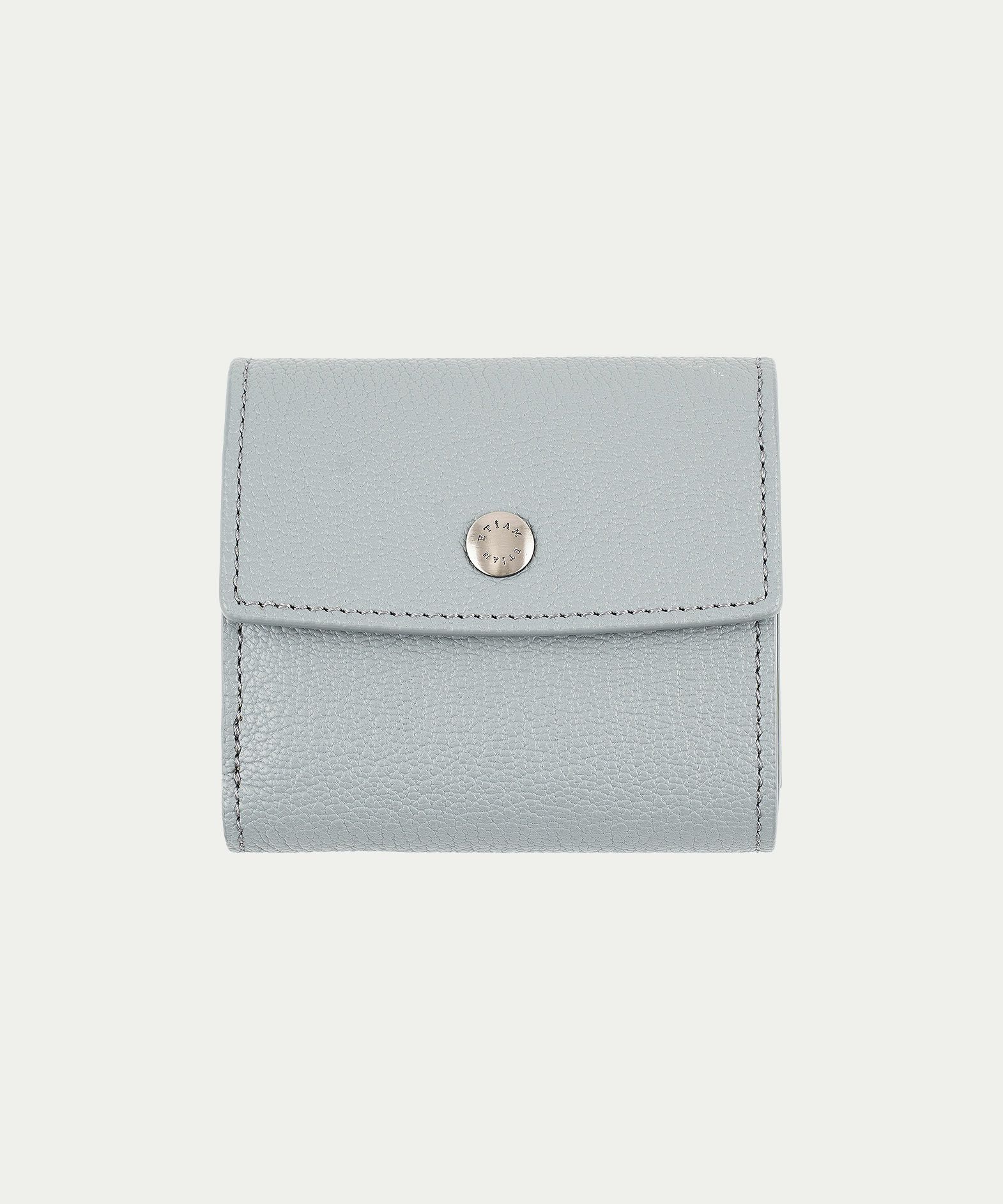 シェーブル 三つ折り財布 《Prior》 - Light Blue -