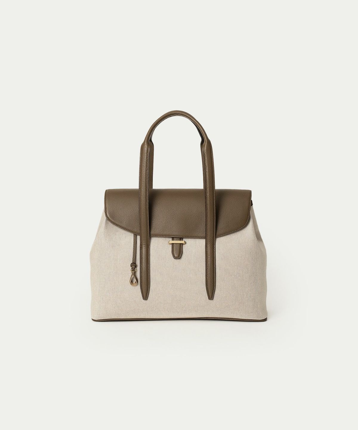 キャンバス フラップトートバッグ(S)Ver.2 《Embrace》 - Oak -